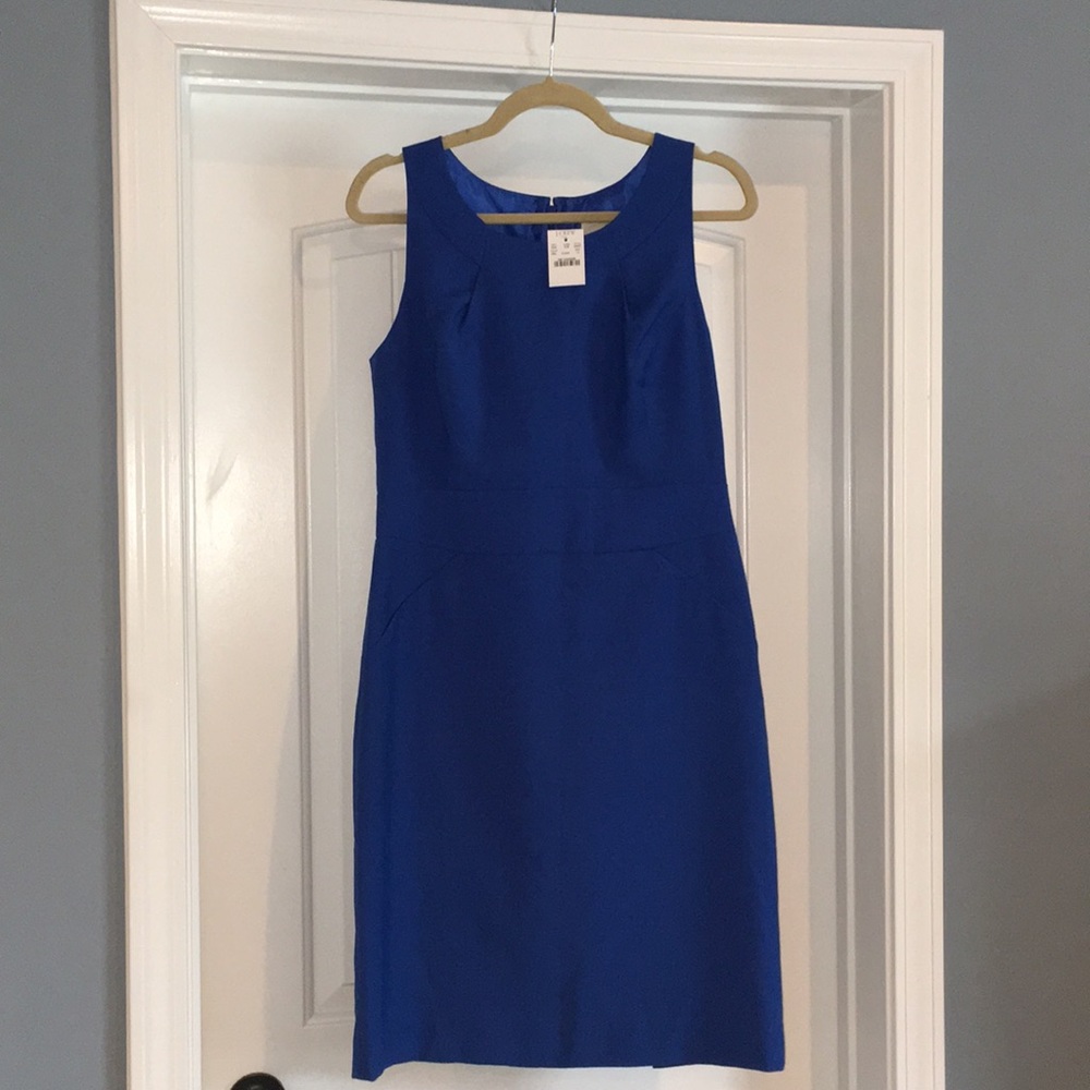 NWT - Blue J. Crew Suiting Dress